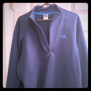 Men’s Halfzip Navy Northface- XL